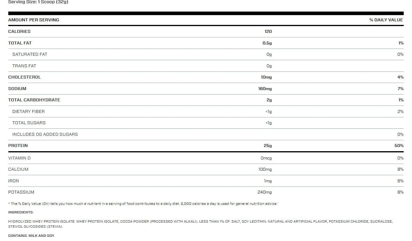 Dymatize ISO 100 20 Serves