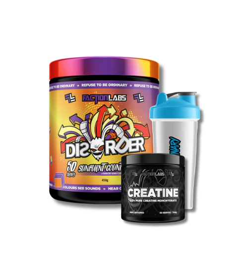 Faction Labs Disorder Original + Creatine + Shaker