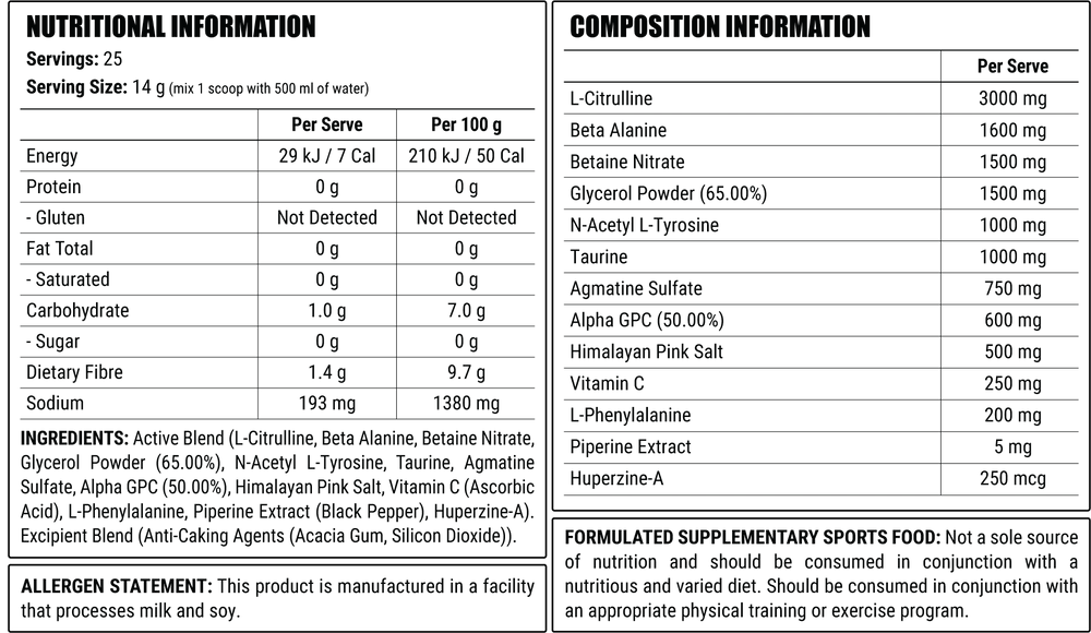 Faction Labs Disorder Pump