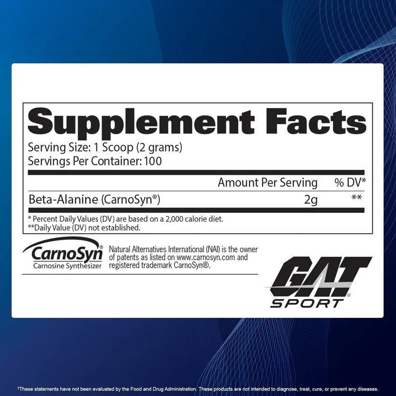 GAT Essentials Beta Alanine 200g