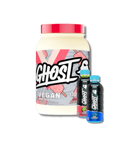 Ghost Vegan Protein + 2 FREE Hydration RTD's