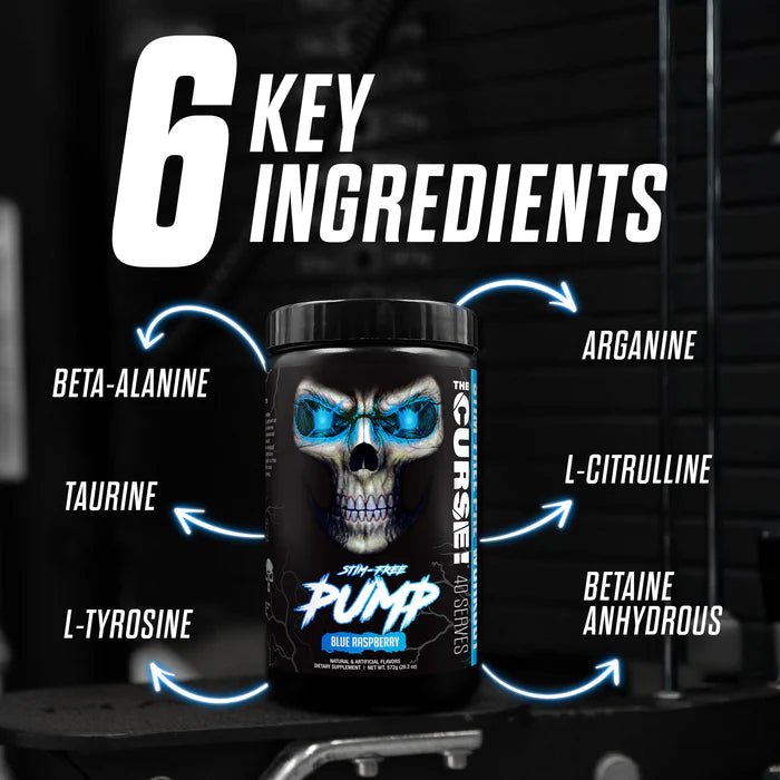 JNX Sports The Curse! Stim-Free Pump + FREE Jinx BCAA