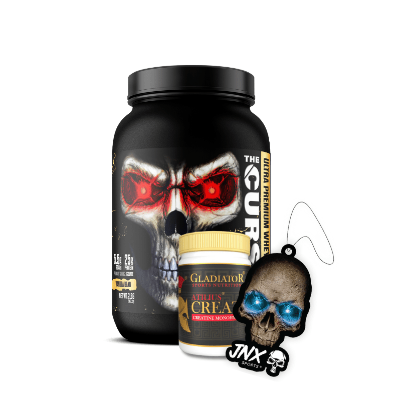 JNX Sports The Curse! Ultra Premium Whey + Creatine + Air Freshener
