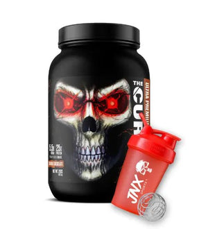 JNX Sports The Curse! Ultra Premium Whey + Shaker & Keychain Funnel