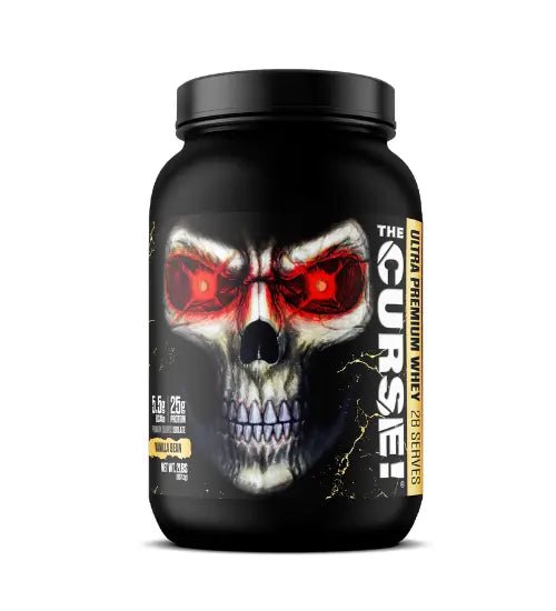 JNX Sports The Curse! Ultra Premium Whey + Shaker & Keychain Funnel