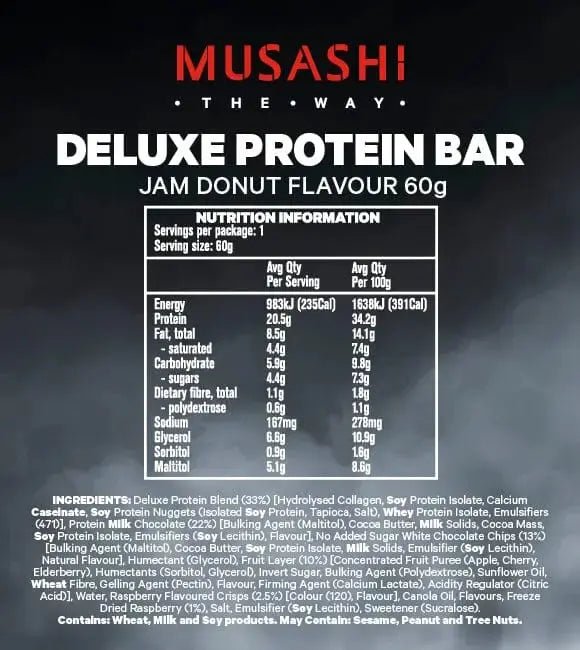 Musashi Deluxe Protein Bars