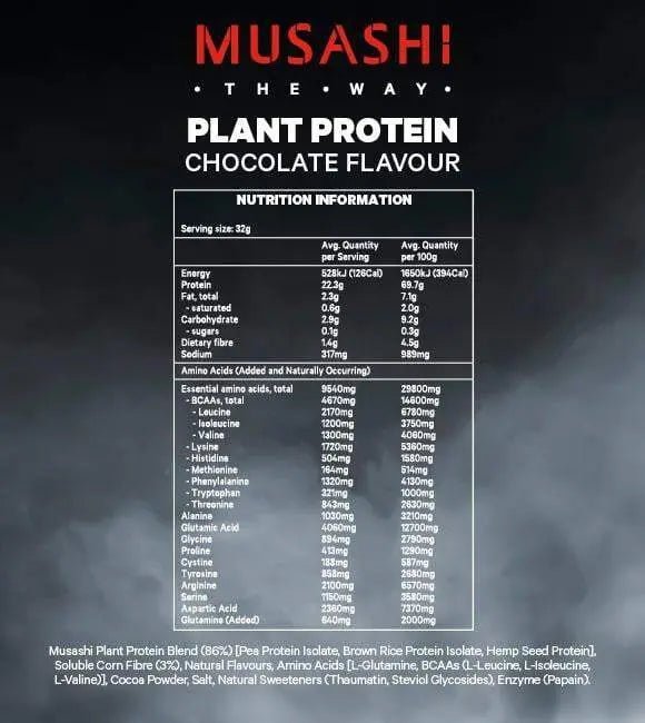 Musashi Plant Protein 2KG