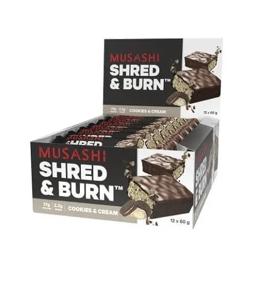 Musashi Shred and Burn Bar