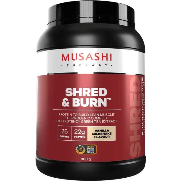 Musashi Shred & Burn Protein