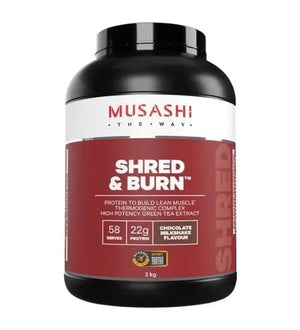 Musashi Shred & Burn Protein