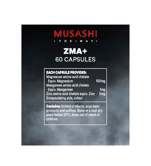 Musashi ZMA – 180 Capsules