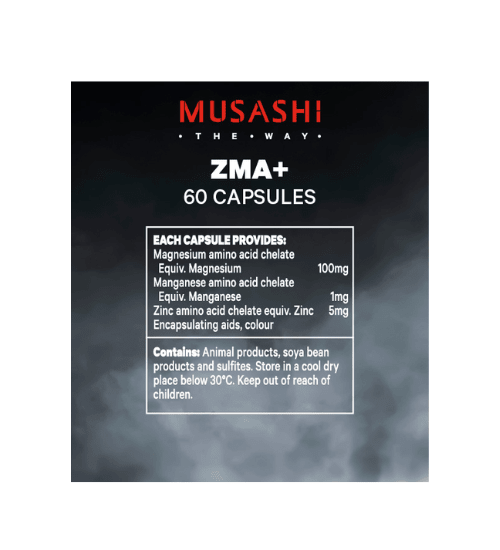 Musashi ZMA – 180 Capsules