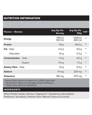 Muscle Nation 100% Whey Isolate