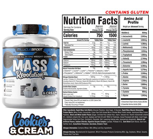 MuscleSport Mass Revolution