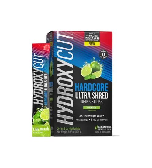 MuscleTech Hydroxycut Hardcore Ultra Shred Drink Sticks