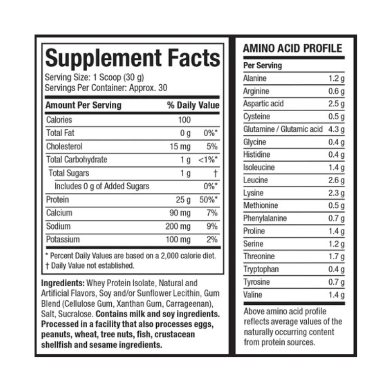 MuscleTech ISOWhey