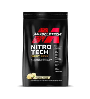 MuscleTech Nitro-Tech 100% Whey Gold 10Lb