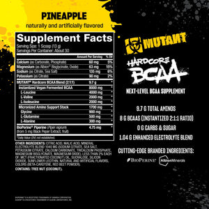 Mutant Hardcore BCAA