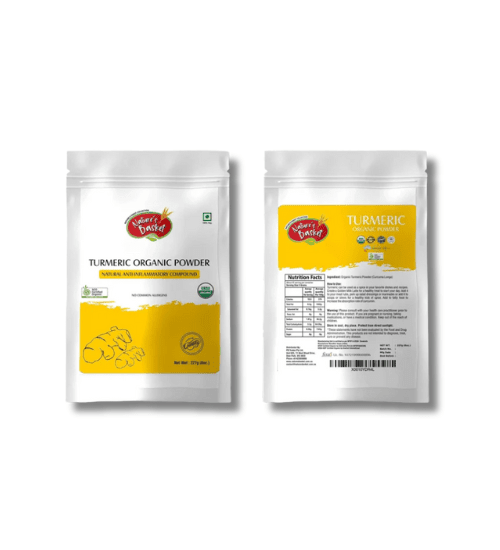 Natures Basket Organic Turmeric Powder 227g
