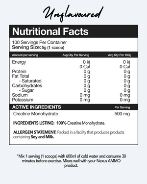 NEXUS Creatine Monohydrate