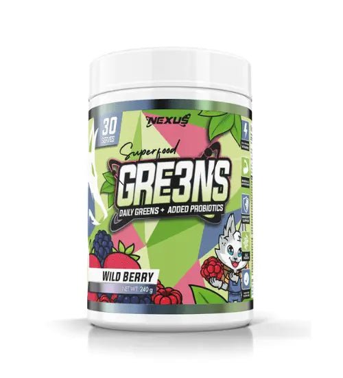Nexus GRE3NS Daily Greens + Probiotics