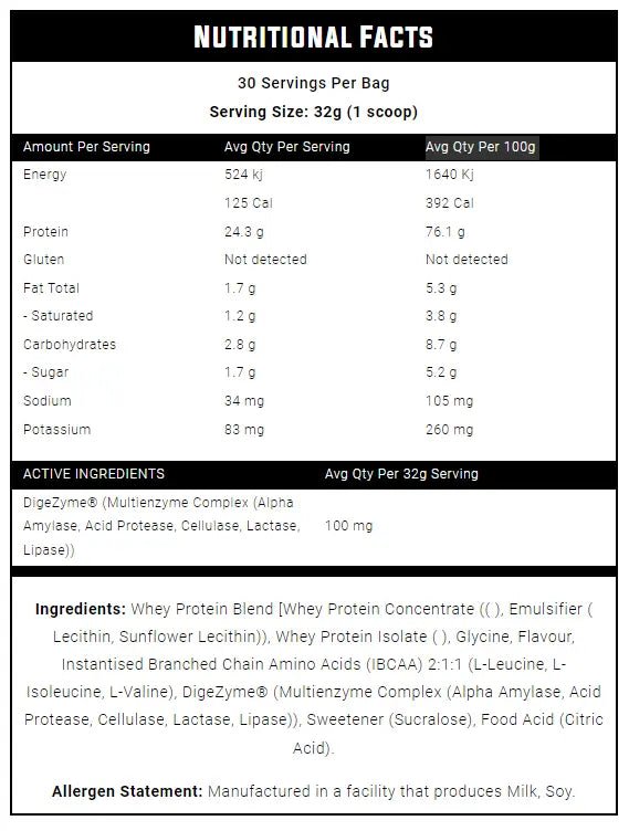 Nexus Sports Nutrition NexWey Protein