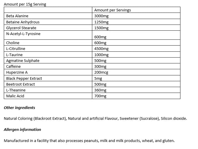 NutraTech GOAT Pre Workout