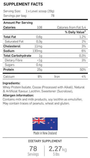 NutraTech ISOWhey 1KG