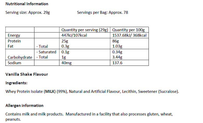 NutraTech ISOWhey 5Lb