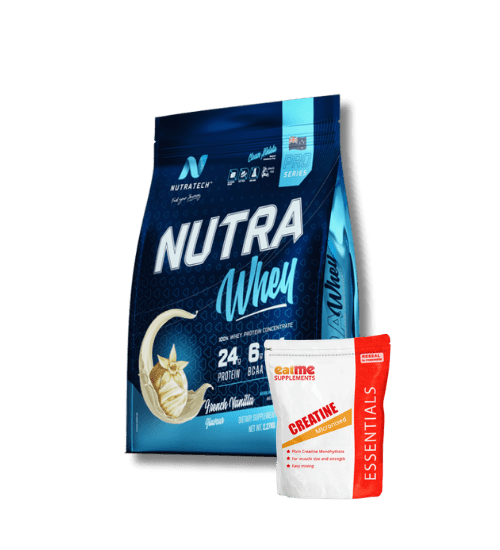 NutraTech Nutra Whey + Creatine Combo