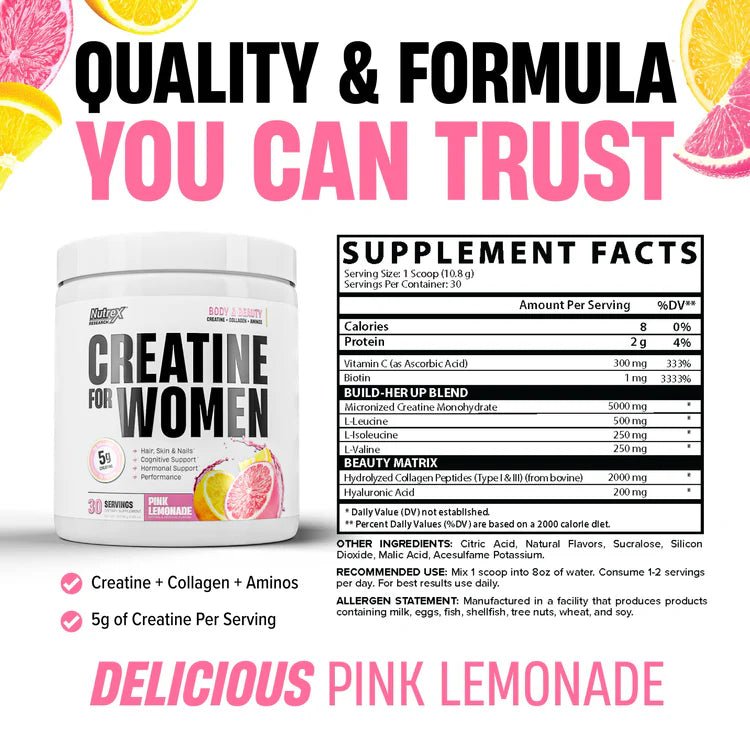 Nutrex Creatine For Women