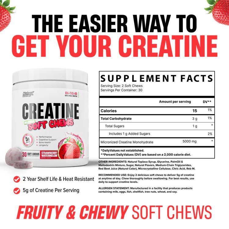 Nutrex Creatine Soft Chews