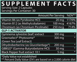Nutrex GLP1+ Control NZ Stimulant-Free Weight Management