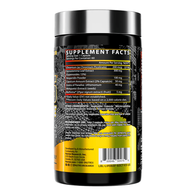 Nutrex Stim-Free Fat Loss Stack