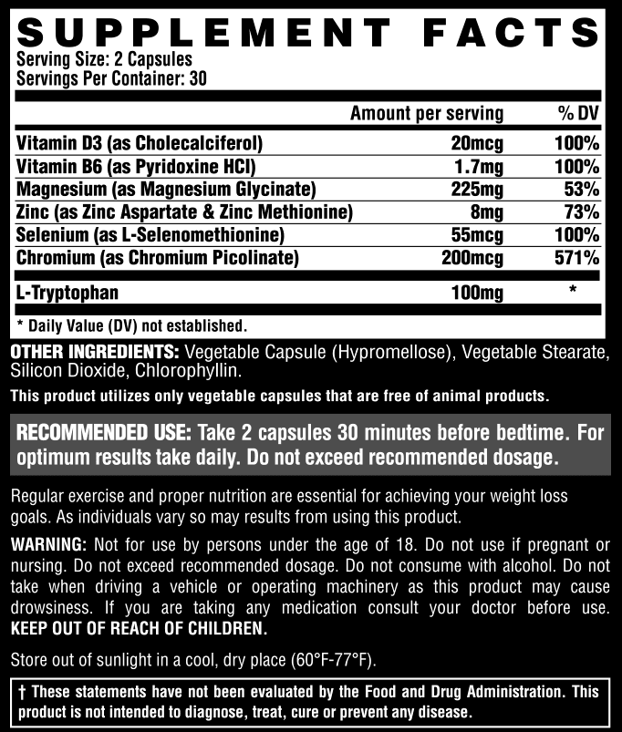 Nutrex Night Stack – Burn & Build