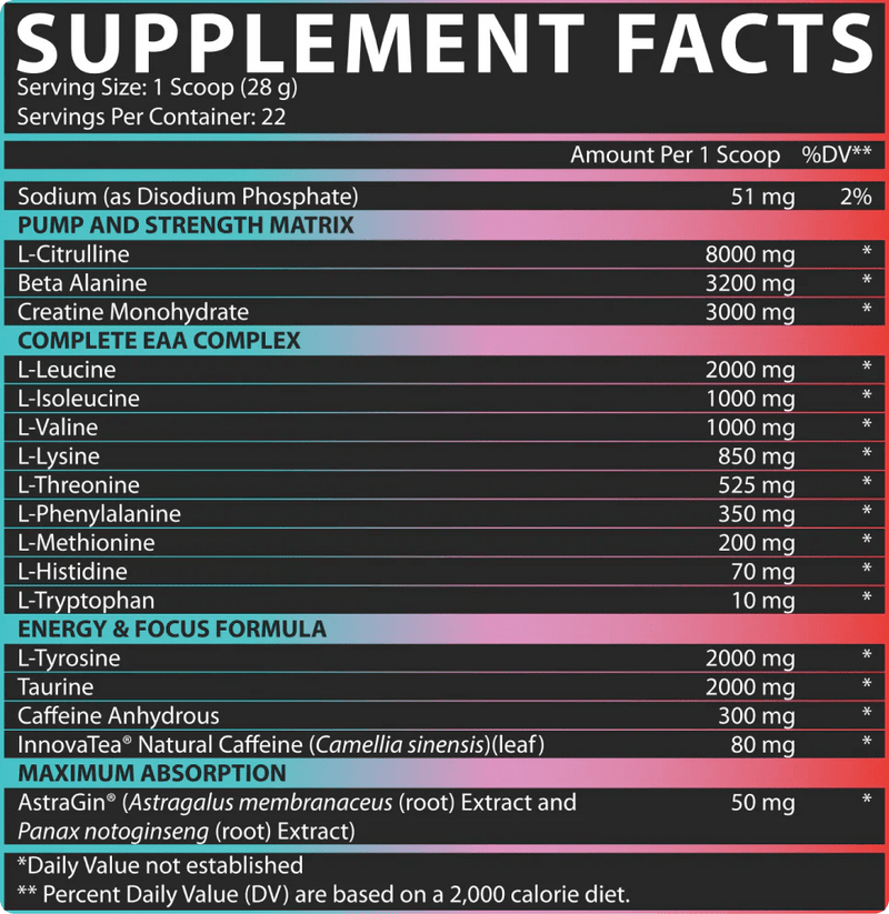 Nutrex Outlift Clinical Pre Workout | Old Formula