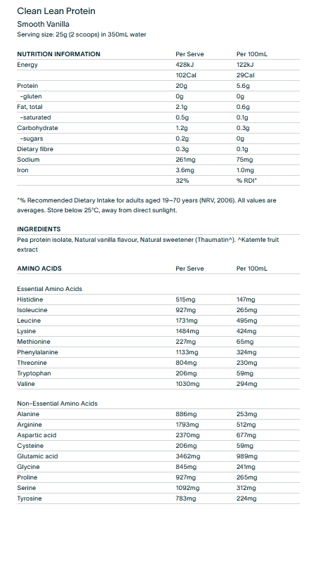 NuZest Clean Lean Protein