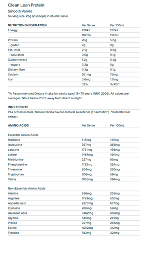 NuZest Clean Lean Protein