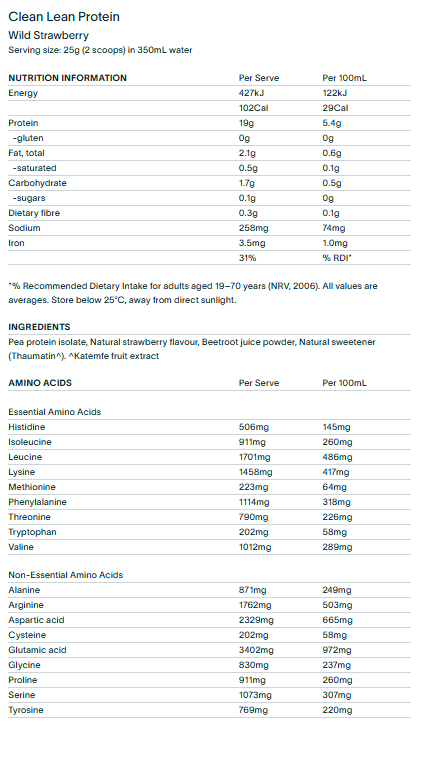 NuZest Clean Lean Protein