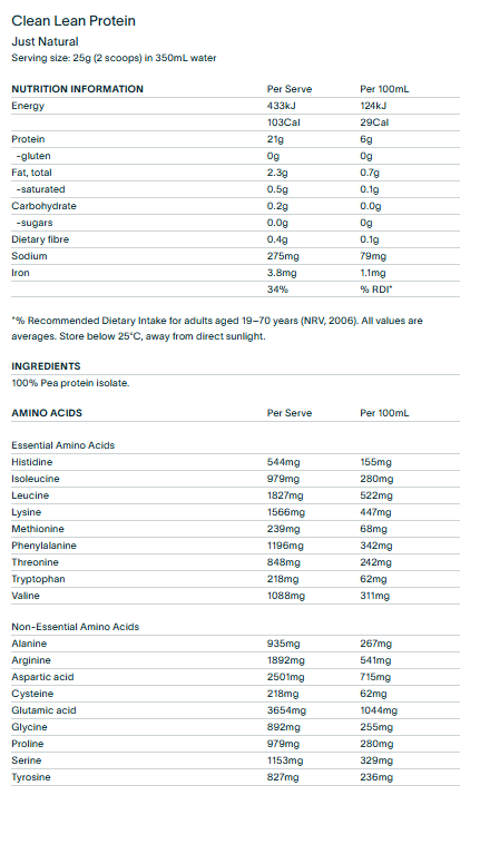 NuZest Clean Lean Protein