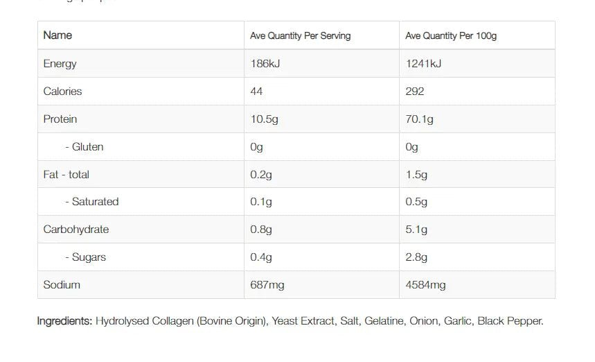 NZProtein Collagen Broth Soup