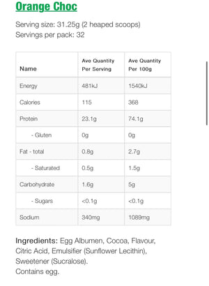 NZProtein Egg White Protein