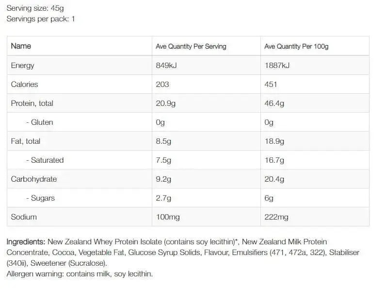 NZProtein Mousse Mix