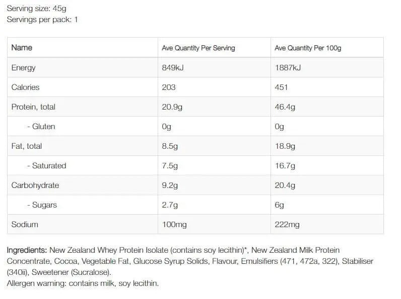 NZProtein Mousse Mix
