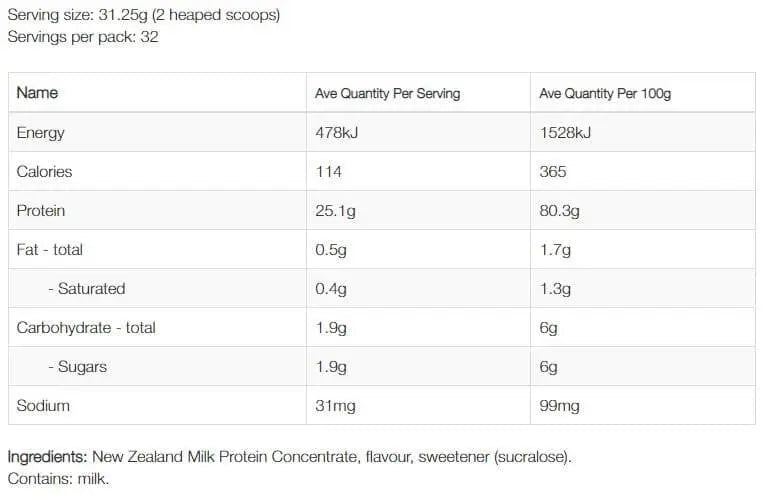 NZProtein NZ Micellar Casein 1kg