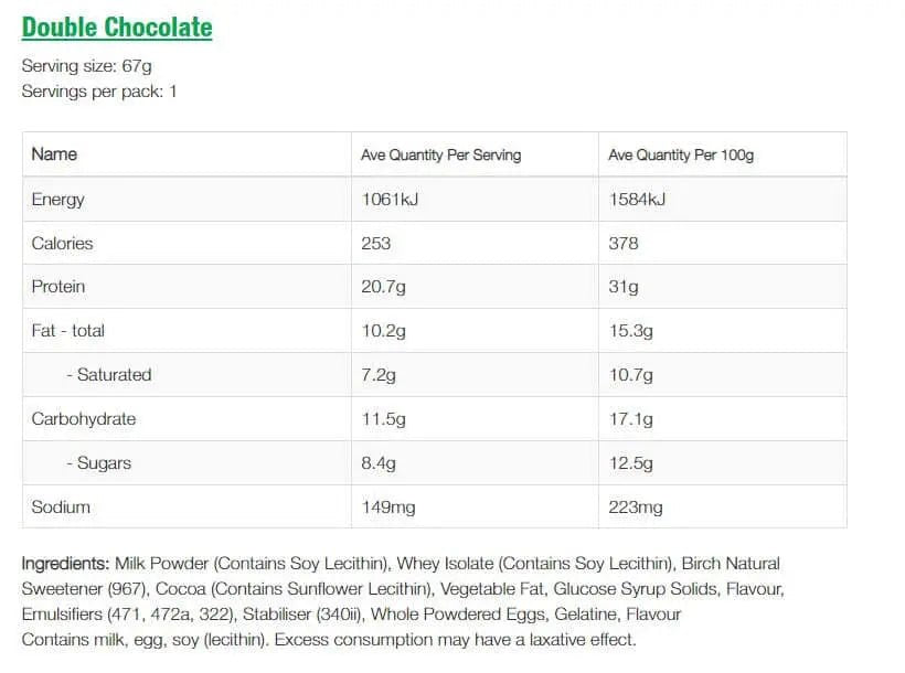 NZProtein Protein Ice Cream Mix