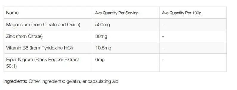 NZProtein ZMA+