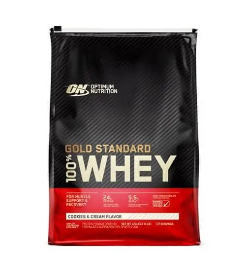 Optimum Nutrition 100% Whey Protein 10Lb