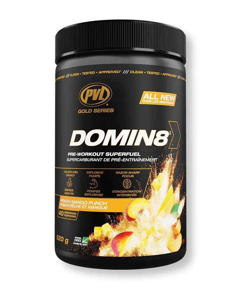 PVL Domin8 Pre Workout Superfuel