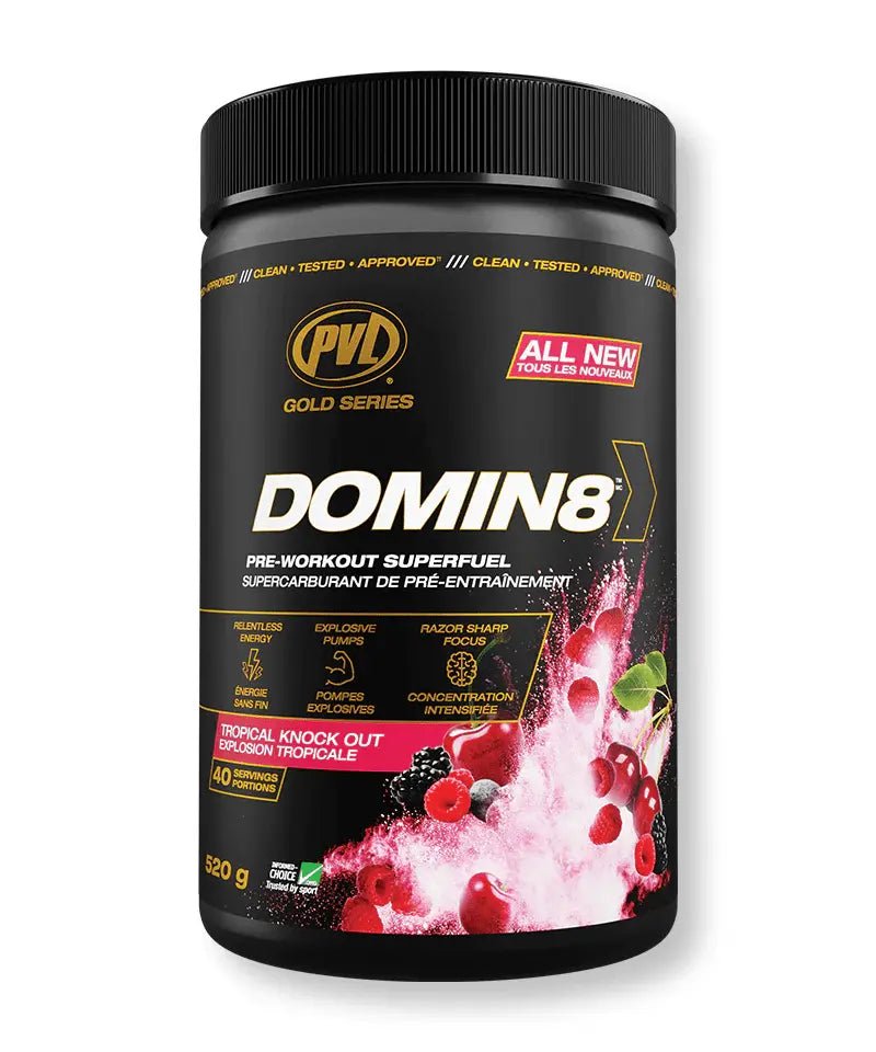 PVL Domin8 Pre Workout Superfuel